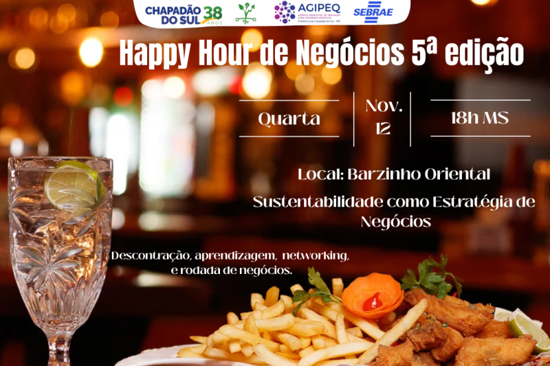 5 happu hour de negocios