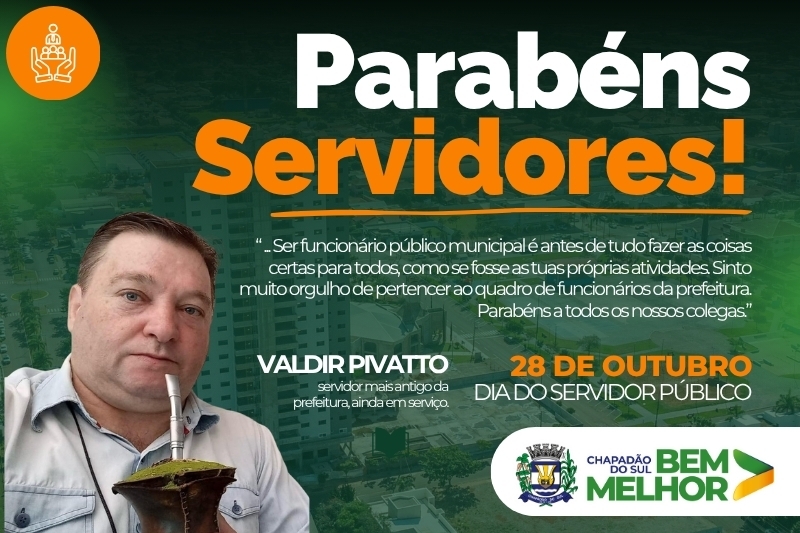 homenageia servidores municipais