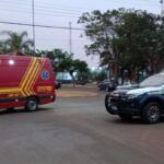 Ciclista sofre traumatismo craniano após colisão com motocicleta em Chapadão do Sul