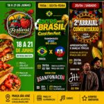 Cassilândia terá quatro dias de atrações com esporte, gastronomia e cultura na Praça São José