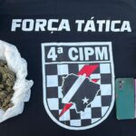 Polícia Militar prende três pessoas por tráfico de drogas no Bairro Sibipiruna em Chapadão do Sul