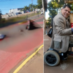 Cadeirante morre após atropelamento próximo à ponte sobre o Rio Sucuriú, em Costa Rica