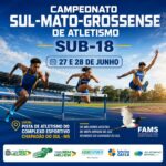 Chapadão será sede do Campeonato Sul-Mato-Grossense de Atletismo Sub-18.