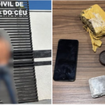 Homem é preso por tráfico de drogas após denúncia de violência doméstica em CHAPADÃO DO CÉU