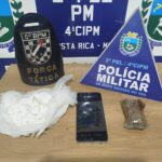 Polícia Militar prende mulher por tráfico de drogas durante operação em Costa Rica