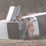 Família de Campinas sofre acidente na BR-359 após motorista não perceber entrada de distrito em Alcinópolis