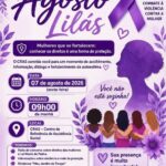Convite especial  do  CRAS de Figueirão agosto lilás