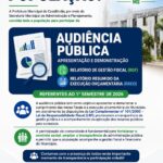 Prefeitura de Cassilândia convida população para Audiência Pública de prestação de contas do 1º semestre de 2026
