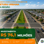 Investimento histórico: Novo Centro de Chapadão do Sul começa a sair do papel com licitação da AGESUL