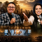 Pr. Welington Vidal e show de Antônia Gomes na 2ª Marcha para Jesus  em Paraíso das Águas