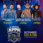 Definido a grade de shows do Rodeio da APPR de Paraíso