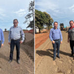 Prefeito Ivan Xixi acompanha avanço das obras de pavimentação em três bairros de Paraíso das Águas