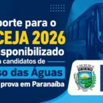 Prefeitura de Paraíso das Águas disponibilizará transporte para prova do ENCCEJA 2026 em Paranaíba