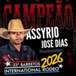 Peão do Paraná supera favoritos e é campeão do Rodeio Internacional de Barretos 2026