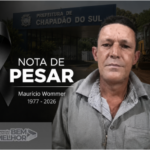 Morre aos 49 anos Maurício Wommer, servidor público e conhecido operador de máquinas de Chapadão do Sul