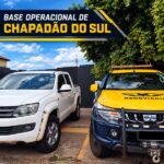 Polícia Militar Rodoviária recupera veículo furtado em Cassilandia e prende autor em chapadão do sul