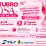 Alcinópolis promove Semana da Mulher com exames preventivos, atendimento especial e ações de valorização da saúde feminina