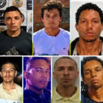 A Polícia Civil divulgou cartaz com suspeitos, entre eles Carlos Edson Paes, alvo de ataque em setembro