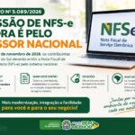 Emissão de notas fiscais de serviços pelo sistema nacional será obrigatória a partir de 1º de novembro