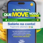 Prefeitura antecipa pagamento dos servidores municipais e reforça compromisso com a valorização do funcionalismo