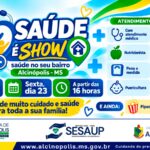 Saúde é Show leva atendimentos, prevenção e atividades para toda a família à Praça da Bíblia, em Alcinópolis